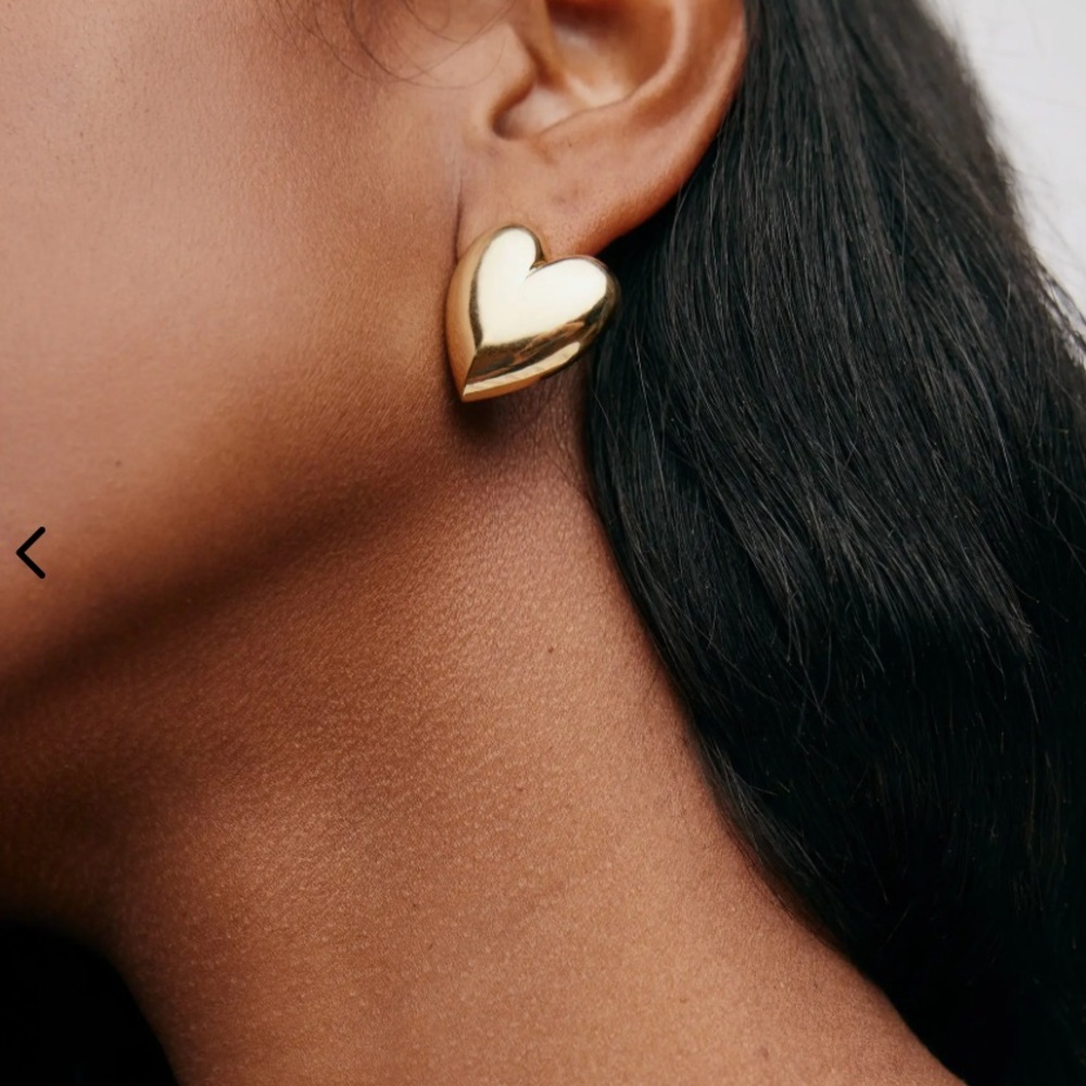 Jennifer Fisher Mini Puffy Heart Earrings